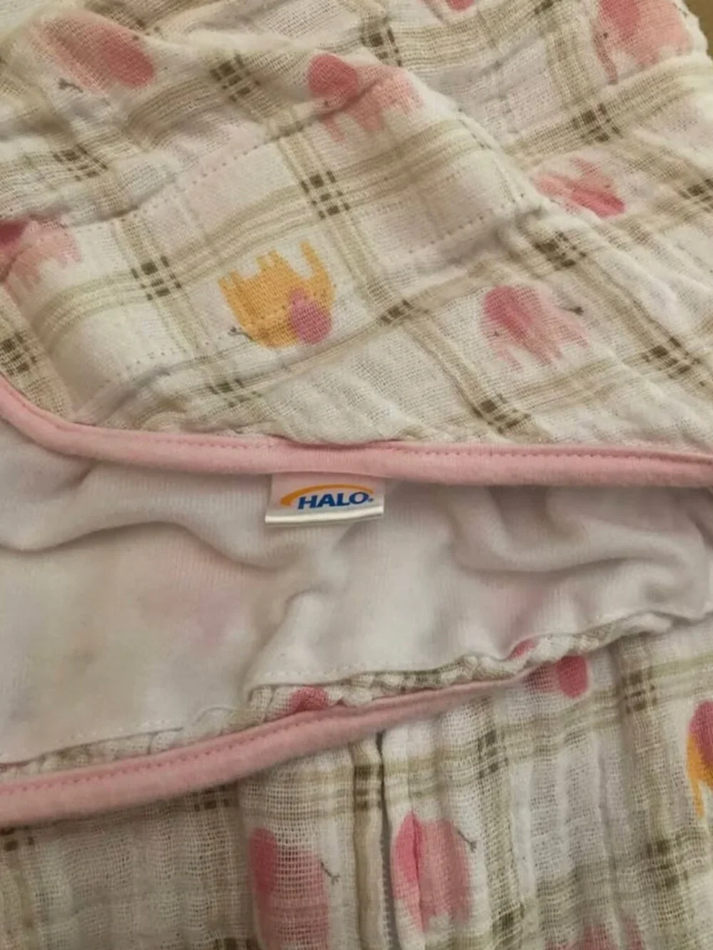 Halo Sleepsack and Swaddle Muslin Size S